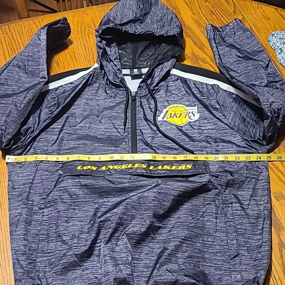 LA Lakers Wind Breaker/ Rain Jacket - Men's Large
